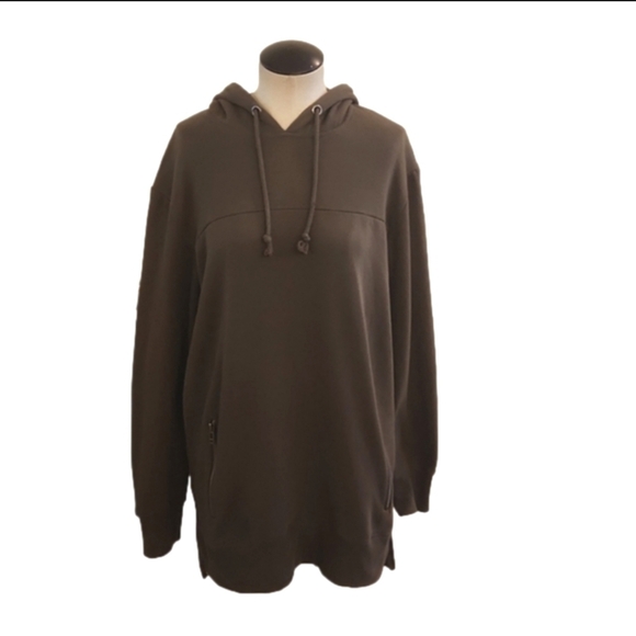 Mens Among equals army green hoodie size Medium - Picture 1 of 13
